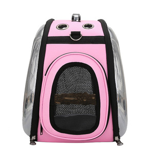 Baolujie Transparent Pet <b>Backpack</b> For Parrots Bird Carrier <b>Small</b> Size Breathable Mesh Fashion Travel Bag - Product Image 3