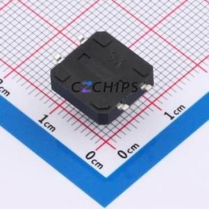 BX-TS-26-12129TT Tactile Switch SMD-4P,12x12mm Switch Single Pole Single Throw Round Button 2.6N Vertical Mount - Product Image 2