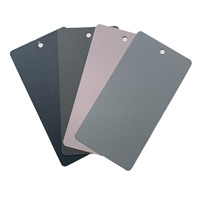 Peinture en poudre époxy polyester gris texture sable pour voiture, revêtement en poudre, fabricant fiable