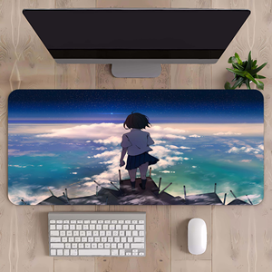 Op maat gemaakte bureau-onderlegger reclame muismat XL met antislip rubber, compacte draagbare muismat voor laptop, reizen en kantoor - Product Image 6