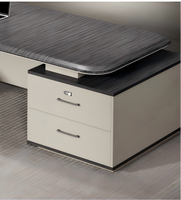 Bureau de direction de luxe avec chaises, table de salle de réunion, bureau de direction de luxe, table de bureau de 2 mètres pour salle de réunion de direction