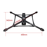 Kit de cadre en fibre de carbone pour drone de course FPV RC RJXHOBBY Mark4 V3 Pro 13 pouces 570 mm