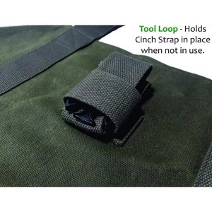 Free Sample Waxed Nylon <b>Log</b> Carrier Tote Bag,39"X18" Firewood <b>Holder</b>,<b>Fireplace</b> Wood Stove Accessories - Product Image 4