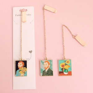 Marcapáginas de Metal con Diseño de Pintura Famosa, <span class=keywords><strong>para</strong></span> Lectura y Marcar <span class=keywords><strong>Libros</strong></span>, Adornos Elegantes <span class=keywords><strong>para</strong></span> Estudiantes - Product Image 3
