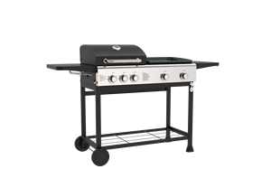 เตาบาร์บีคิวแบบหมุนได้5หั<span class=keywords><strong>ว</strong></span>เตาทำจากโลหะใช้ในบ้านเตาอบทำจากสแตนเลสแบบพกพา - Product Image 2