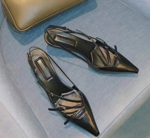 Nouvelles Sandales à Talons Hauts en Cuir Verni de Haute Qualité 2026 - Style Sexy à Bout Ouvert et Talon Fin - Product Image 4