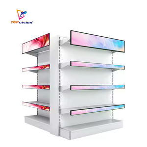 Topvision <span class=keywords><strong>t</strong></span>ùy chỉnh 1.875 mé<span class=keywords><strong>t</strong></span> áp phích kỹ thuậ<span class=keywords><strong>t</strong></span> số <span class=keywords><strong>LED</strong></span> quảng cáo cửa hàng hiển thị cho các cửa hàng bán lẻ kỹ thuậ<span class=keywords><strong>t</strong></span> số Kệ cạnh màn hình dải - Product Image 1