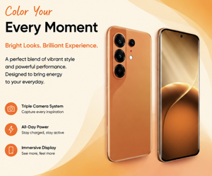 สมาร์ทโฟนเกมมิ่งรุ่นใหม่ปี 2026 New5G Global Version Sma camon50 pro 5G หน่วยความจำ 16GB+1TB หน้าจอขนาดใหญ่ 7.3 นิ้ว 120Hz AMOLED ปลดล็อคแล้ว - Product Image 1