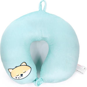 Coussin de <span class=keywords><strong>voyage</strong></span> 2-en-1 en peluche pour chien, oreiller de cou pour <span class=keywords><strong>avion</strong></span>, coussin de sommeil pour adultes, essentiels d'aéroport, oreiller de <span class=keywords><strong>voyage</strong></span> pour bagages - Product Image 6