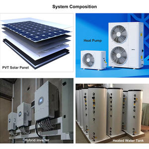 Système de <span class=keywords><strong>pompe</strong></span> à <span class=keywords><strong>chaleur</strong></span> solaire 15 kW aux normes européennes <span class=keywords><strong>pour</strong></span> l'eau chaude domestique - Product Image 3