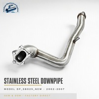 Tuyau d'échappement modifié en acier inoxydable et collecteur d'échappement pour Subaru Impreza WRX 2002-2007 DP_SB025_NEW