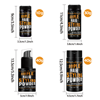 Poudre capillaire de marque privée Ingrédients sûrs Poudre de fibre de texture capillaire Finition naturelle Poudre coiffante volumisante pour le coiffage