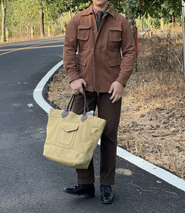 Nuova <span class=keywords><strong>Giacca</strong></span> Safari <span class=keywords><strong>da</strong></span> Caccia per <span class=keywords><strong>Uomo</strong></span>, Stile Retrò Invernale, per Pendolarismo e Attività all'Aperto, <span class=keywords><strong>a</strong></span> <span class=keywords><strong>Righe</strong></span>, Riscaldata, Antivento, in Lana, Modello Ampio - Product Image 6