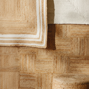 Handwoven Natural Jute Rug Eco Friendly Floor <b>Mat</b> Rustic Boho Carpet for Living Room Bedroom <b>Hallway</b> Home Decor - Product Image 1