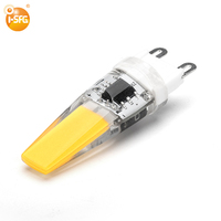 Ampoule LED G9 Mini COB 230V 2.5W Blanc Lumière du Jour Corps en Silicone pour Usage Résidentiel et Hôtelier Vente en Gros Chine ROHS EMC