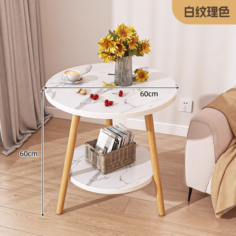 White textured double layer 60cm*60cm