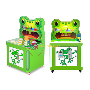 Mini borne d'arcade électrique Whack Mole 220V/110V, pousse-pièces, pour enfants, centres commerciaux et salles de jeux, en métal et bois - Product Image 6