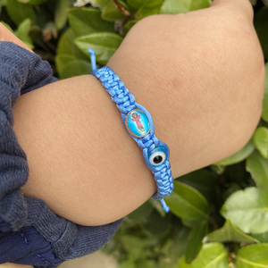 Bracelet Fille Garçon Jésus, Bijou Bénédicte, Perles Contre le Mauvais Œil, Bracelet Catholique Mexicain <span class=keywords><strong>Divino</strong></span> Nino, Cadeau Nouveau-né - Product Image 4