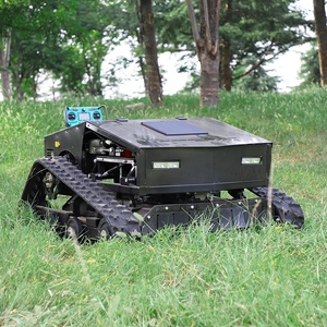 Cortadora de Césped Robótica Todoterreno con Control Remoto, Certificación CE, 1000mm 550mm, Orugas de Goma para Agricultura - Product Image 4