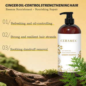 Gingembre contrôle de l'huile fortifiant lavage des cheveux réparateur follicule sans sensibilité extrait de plante pure nourrir les mèches de cheveux brillants - Product Image 2