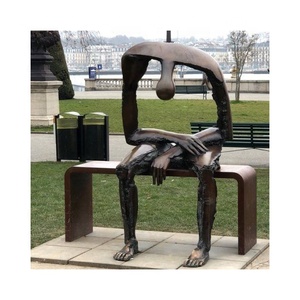 Kỹ thuật đúc kim loại nổi tiếng đồng trừu tượng tượng tượng u sầu - Product Image 1