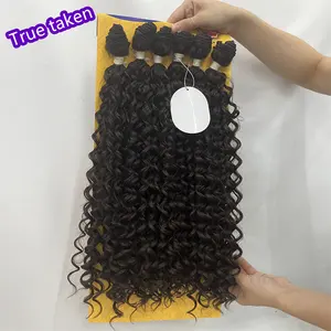 Extensions de cheveux japonaises en fibre protéinée pour cheveux produit original bio fumi bouclé protéine de cheveux brésiliens tissage trame coudre en paquet