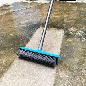 Brosse à récurer pour sol robuste avec brosse à récurer pour pont en acier inoxydable avec manche long - Product Image 4