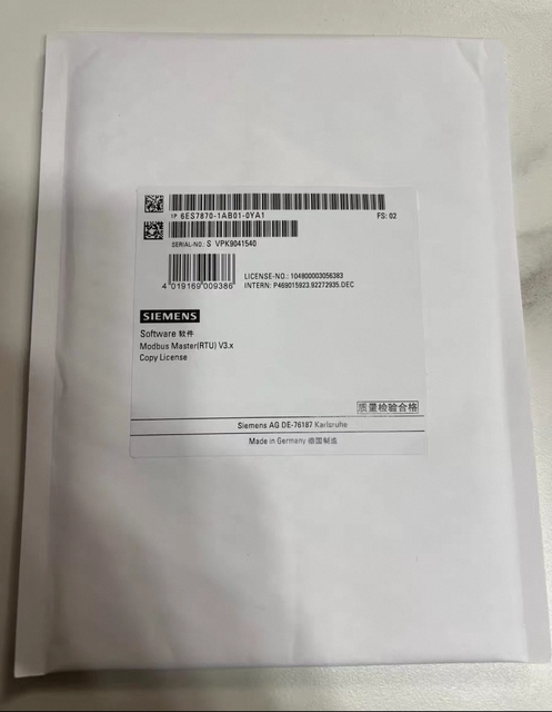 Siemens S7300 S7 driver f. CP341 MODBUS MASTER EL software 6ES7870-1AA01-0YA0 6ES7870-1AB01-0YA0 6ES7870-1AB01-0YA1