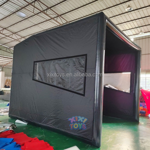 Tienda simuladora de golf inflable sellada por aire, carpa simuladora de entrenamiento de golf inflable con pantalla de película - Product Image 4