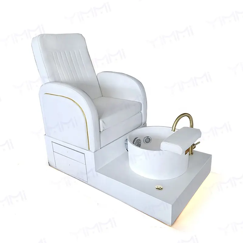 Yimmi Spa Chairs Modern Manicure Nail Salon Furniture Manicure Reclining Pedicure Chair