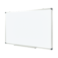 Tableau blanc magnétique en métal de petite taille personnalisé, cadre en alliage d'aluminium, tableau d'affichage pour enfants, dessin, salle de classe
