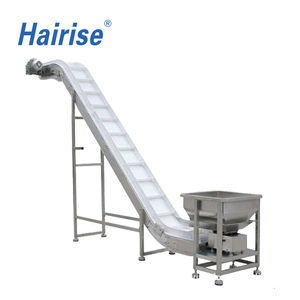Harise Met Flight En Side Schort Food Grade Groente Hellende Transportband - Product Image 4