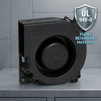 Ventilateur soufflant professionnel 12032 à longue durée de vie 12V 24V 48V, ventilateur de refroidissement DC 120mm haute vitesse à fort débit d'air pour gonflables de petite taille