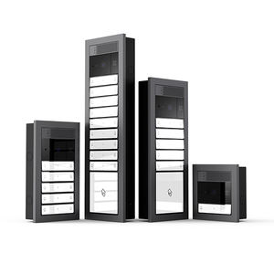 Système d'interphone vidéo GVS encastré 2 fils pour portier électronique, interphone d'entrée, sonnette vidéo pour appartement multiple et villa - Product Image 1