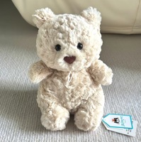 Boneka Beruang Jellycatd Barcelona, Teman Beruang, Boneka Penghibur, Hadiah untuk Pasangan