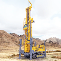 Finedrill 500m de profondeur alésage hydraulique monté sur puits foreuse à eau à vendre
