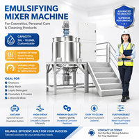 Réservoir de mélange en acier inoxydable avec agitateur savon liquide faisant la machine mélangeur cosmétique faisant la machine