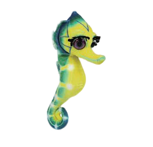 1000 pièces, faible MOQ, <span class=keywords><strong>prix</strong></span> d'usine, animaux marins réalistes, jouets en peluche hippocampes, hippocampes rouges et verts - Product Image 3