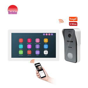 <span class=keywords><strong>Interphone</strong></span> vidéo WIFI 7 "pour la maison vidéo sonnette <span class=keywords><strong>interphone</strong></span> caméra 1080P Tuya système d'<span class=keywords><strong>interphone</strong></span> vidéo pour appartement Villa - Product Image 1
