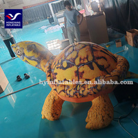 Décoration de jardin extérieur Tortue Gonflable Dessin Animé Animal Thème Modèle Ballon Dragon Gonflable