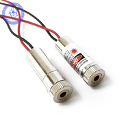 3-5v 650nm 660nm 100mw Red Dot Laser Module Focusable Lens for Lighting Alignment