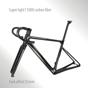 BB86 Disc Gravel Bike <b>Frame</b> Bike Carbon <b>Frame</b> T1000 Frameset 700*47C Cyclocrossy Part GR060 - Product Image 2