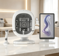 Analyseur de peau intelligent 3D avec tête de détection dédiée – Machine d'analyse et de détection précise