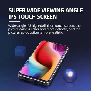 Nuevo Reproductor de Música y Video Inteligente con Wifi y Bluetooth, Sistema Android, Pantalla Táctil para Estudiantes, Compatible con Libros Electrónicos, 3 Formatos de <span class=keywords><strong>Audio</strong></span> - Product Image 4