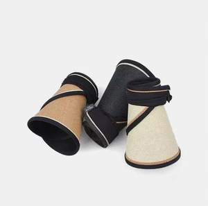Visière de plage tendance pour <span class=keywords><strong>femme</strong></span> SYH1332 avec logo personnalisé, protection UV réglable, <span class=keywords><strong>chapeau</strong></span> à visière vide pour les voyages décontractés - Product Image 2
