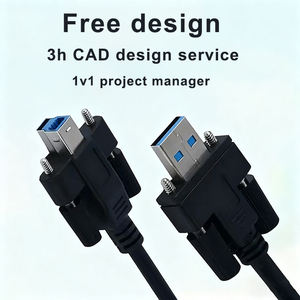 Cable USB 3.0 AM BM Macho a B Macho con Tornillos, Transferencia de Datos de 5 Gbps, Carga Rápida de 3 A para Impresora Industrial - Product Image 3