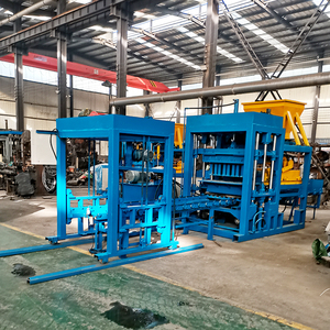 Qt4-15 rẻ nhất hoàn toàn tự động thủy lực đất sét gạch máy nén đất đất sét khối gạch Máy làm - Product Image 3