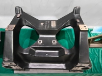 Ensemble de châssis de chariot élévateur robuste pour diverses capacités de charge, pièce moulée pour chariot élévateur diesel