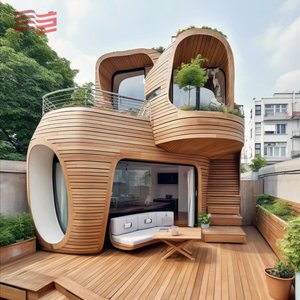 Cafa文化创意雕塑学院团队关闭自然冥想和谐树屋般的B & B - Product Image 1