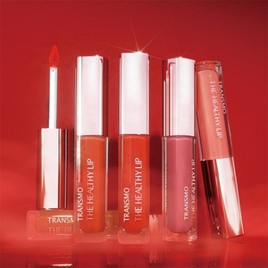 Tubes de brillant à lèvres noirs en gros, tubes personnalisés pour gloss, tubes vides de 2 ml carrés givrés avec pinceau - Product Image 1